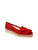 Marta Red Low Wedge