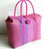Woven Multi Pink Bag
