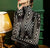 Black and White Geometric Print Underpinning