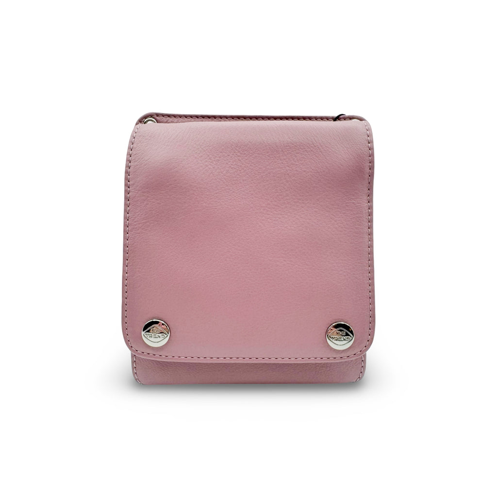 585517 Pink Crossbody Organizer Purse