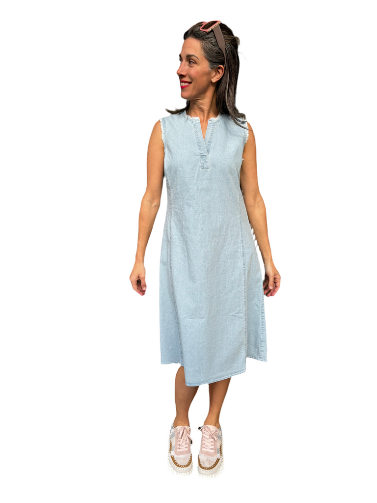 6965 Light Denim Dress