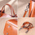 Brown Leather Tote Bag