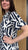 S26523 Blue White Shirt Dress