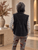 777013 Black Denim Vest