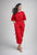83747 Red Adjustable Waiste Cotton Top