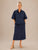 S114TF Navy Pencil Midi Skirt