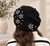 Lucia Black Crystal Beret
