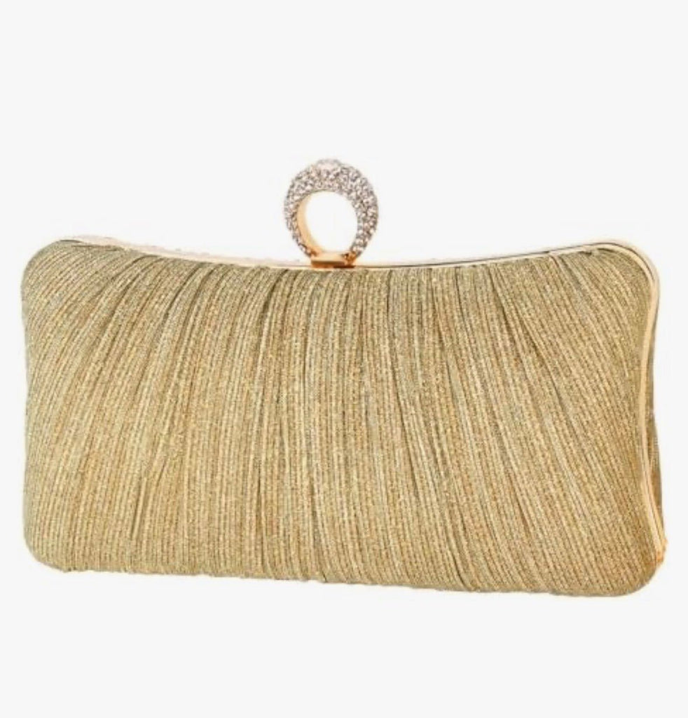 Gold Finger Ring Clutch