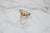 Gold Evil Eye Chain Pin