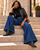Wide Extreme Ocean Blue Jeans