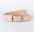 Blush Gold Round Belt