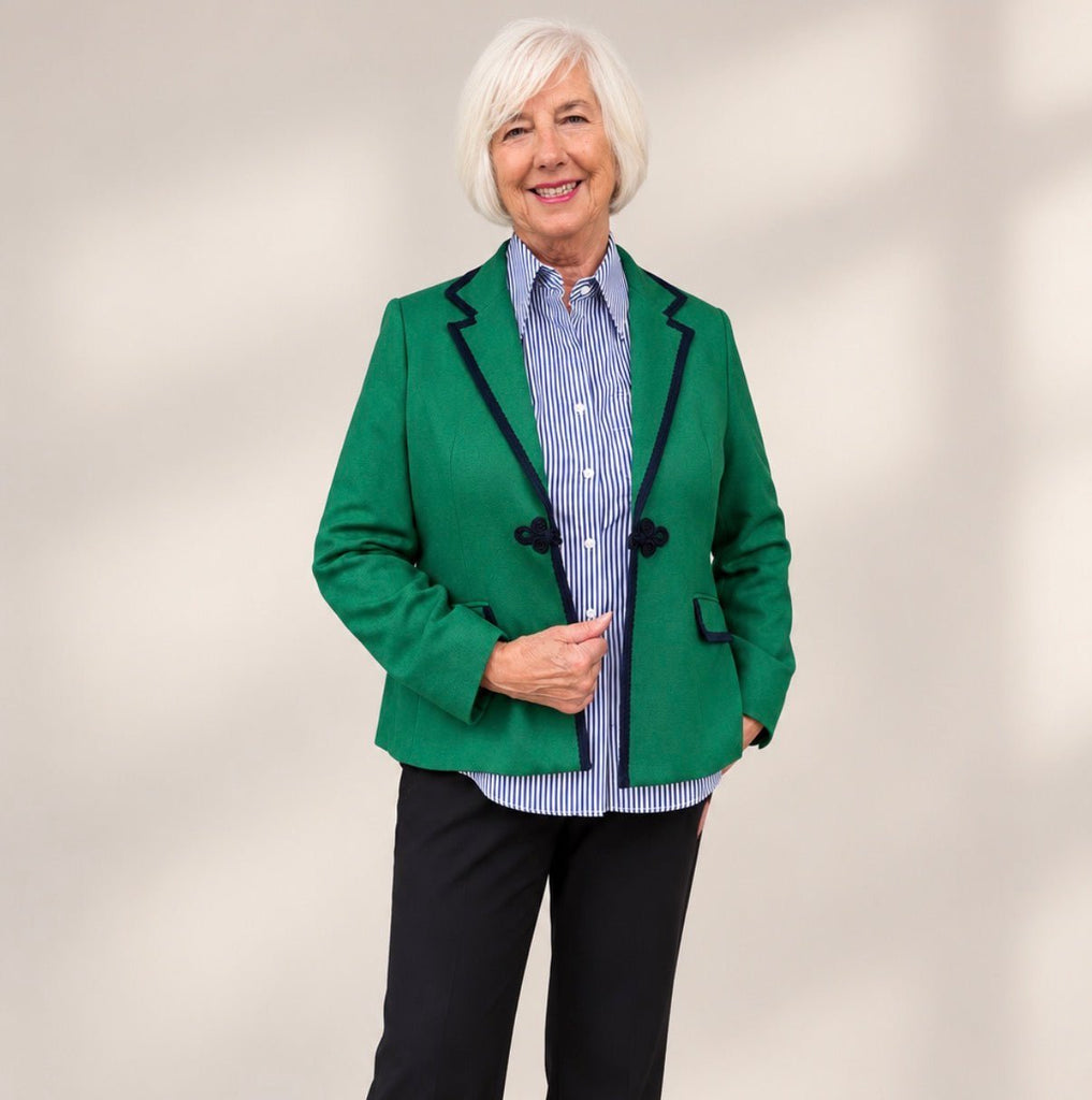 34013 Nuria Green Blazer