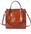 Brown Leather Tote Bag