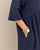 D217CA Loose Fit Cotton Dress Ink