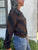 50209 Ceres Brown Bomber Jacket