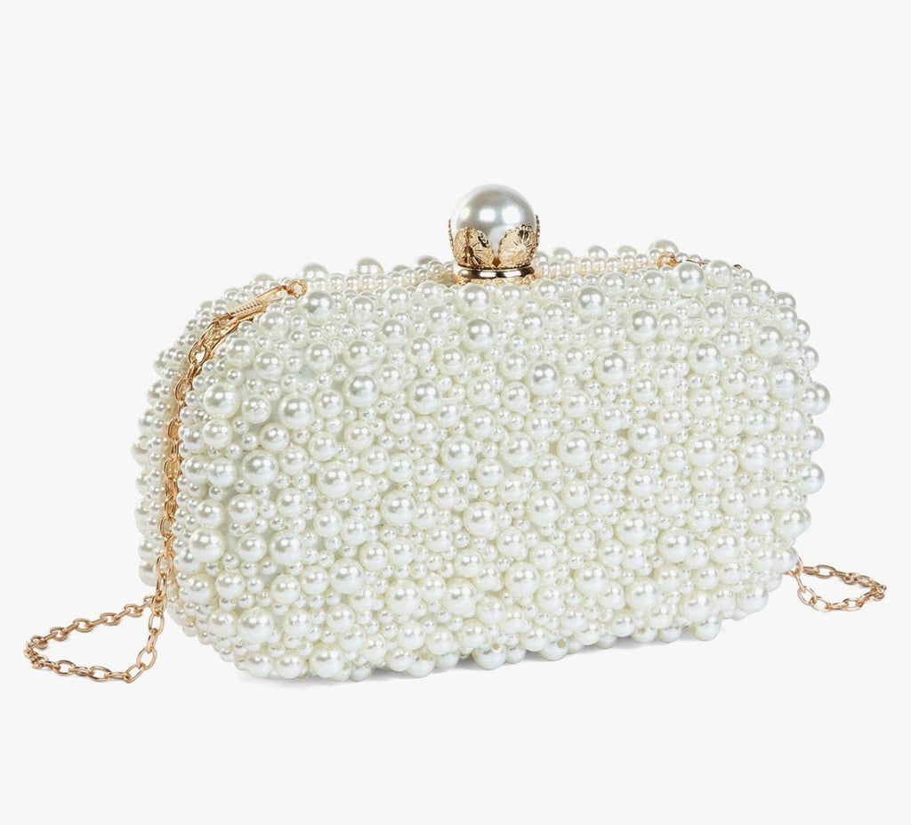 Pearl Cluster Clutch