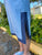 FP5187 Sleeveless  Mixed Denim Dress