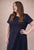 FO8241 Navy Festival Event Dress