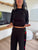 AP600R Black Roses Panel Pull-On Pant