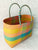 Woven Multi Yellow Bag