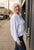 FO8233 White Linen Jacket