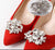 Gemstone Cluster Shoe Clips