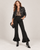 33783 Black Pull On Volante Trouser