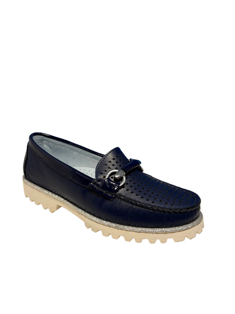 8510-2 Navy Classic Loafer