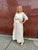 85786 Cream Texture Skirt