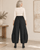 UP234N Urban Black Pull- Up Pant