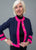 32099 Navy PinknKnit Cardigan