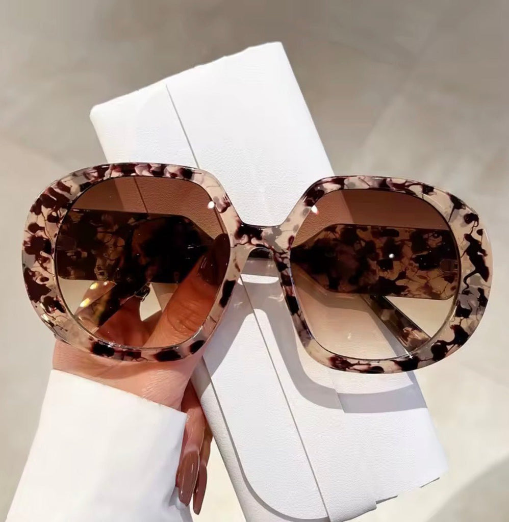 Vogue Grey Tortoise Sunglasses