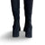 Wolfey Black Microsuede Tall Boot