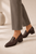 C6040 Brown Leather Loafer