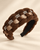 Chloe Brown Braided Headband