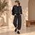 777009 Black Denim Trouser