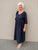 D217CA Loose Fit Cotton Dress Ink