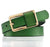 Emerald Vegan Leather Belt