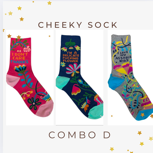 CHEEKY Sock Holiday Pack $25