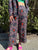 FO6918 Black Multi Trouser