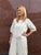 84021 Cream Fringe Top