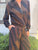 50209 Ceres Brown Bomber Jacket