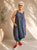 860554 Dress Blue Stripe
