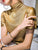 Gold Lamé Top