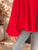 87223 Red Wool Blend Coat