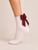Ankle Bow White Sock