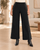 UP235B Urban Straight Black Pant