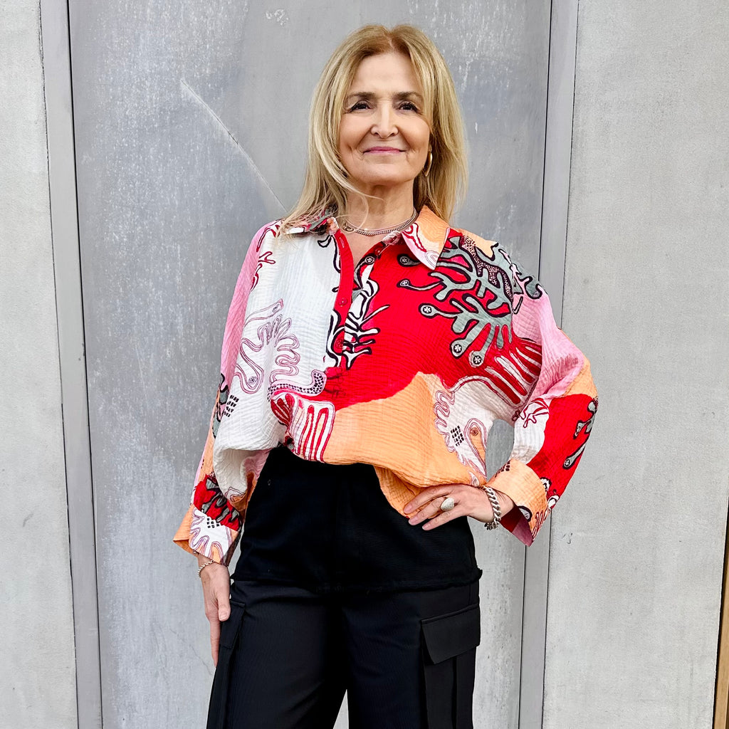 83749 Multi Colour Blouse