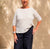 T104CA Natural Boxy Top