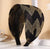 Black/Gold Chevron Headband